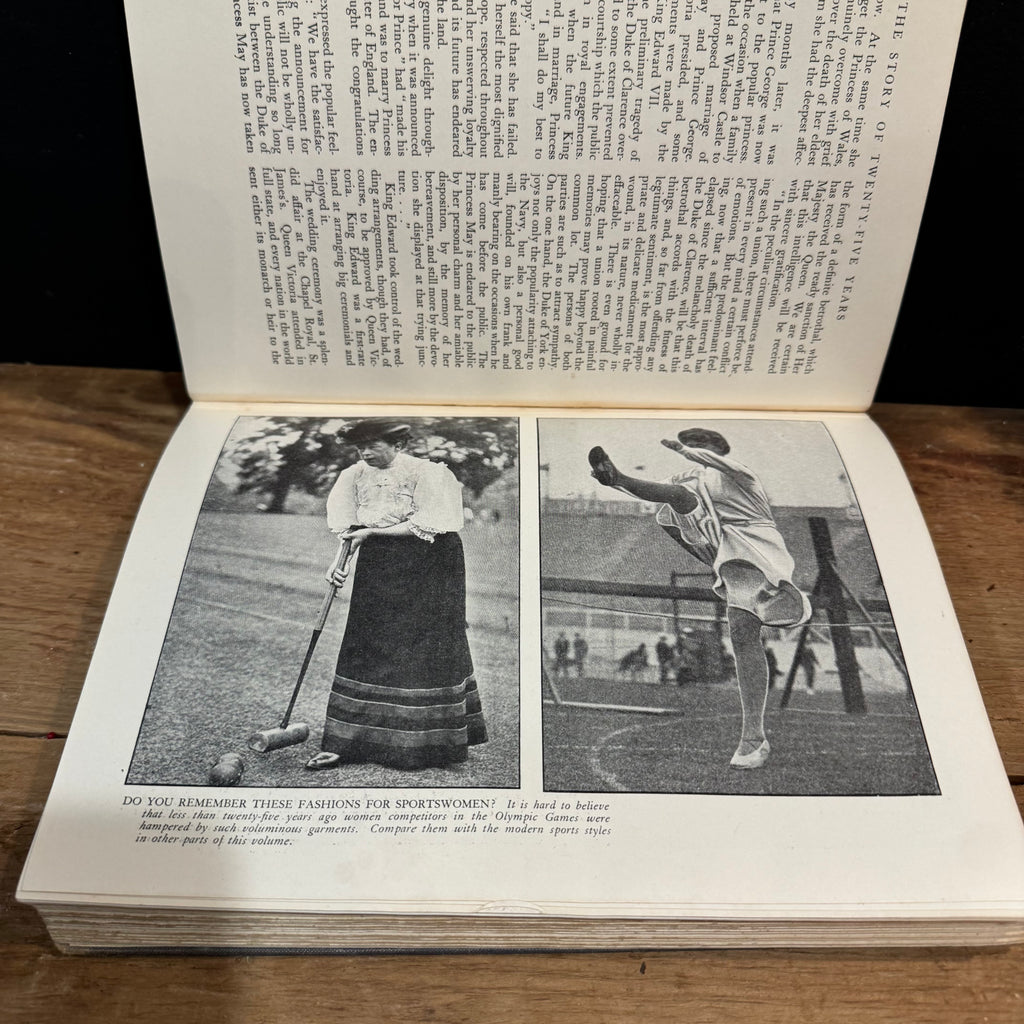 1935 "The Story of Twenty Years" Royal Silver Jubilee Illustrated History Book