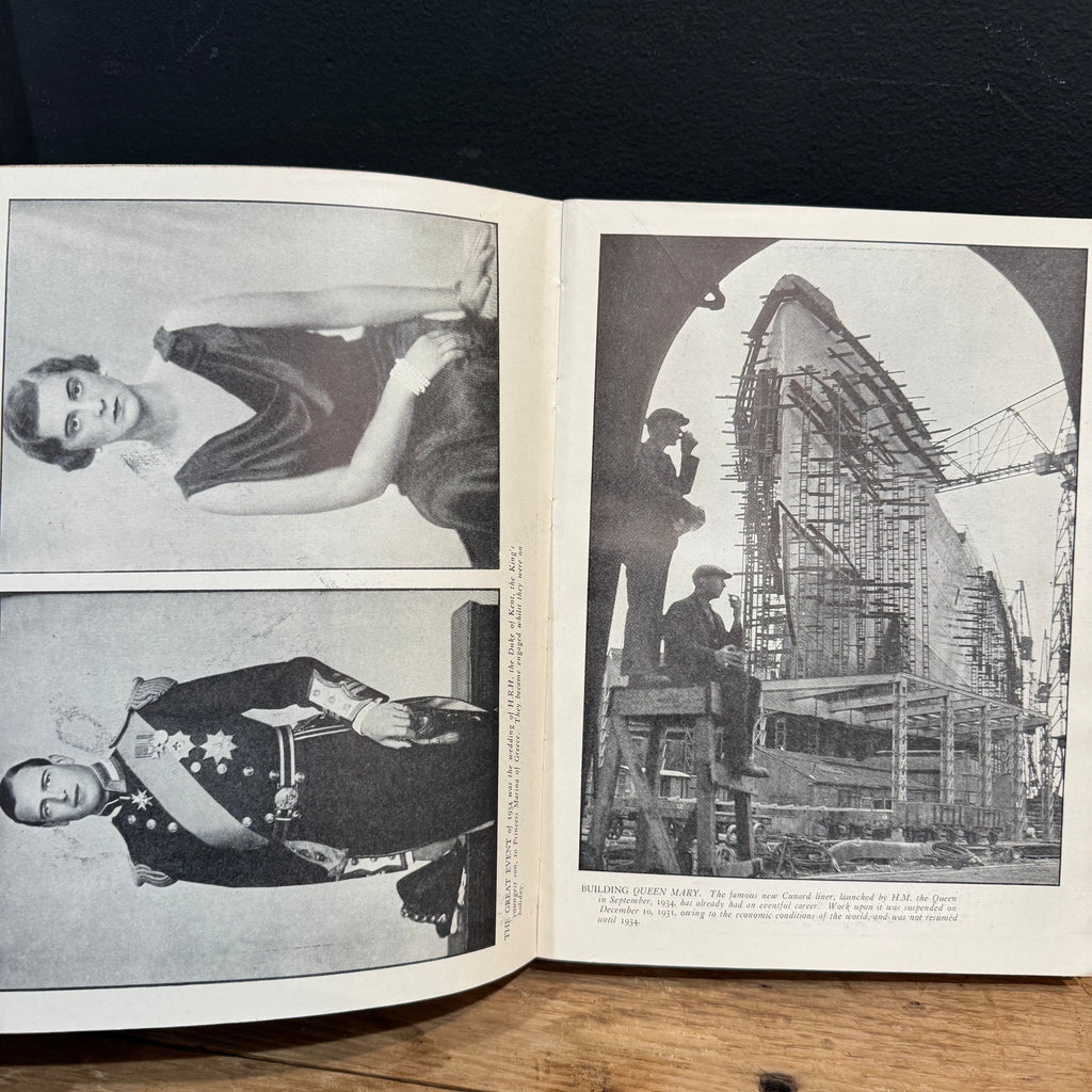 1935 "The Story of Twenty Years" Royal Silver Jubilee Illustrated History Book