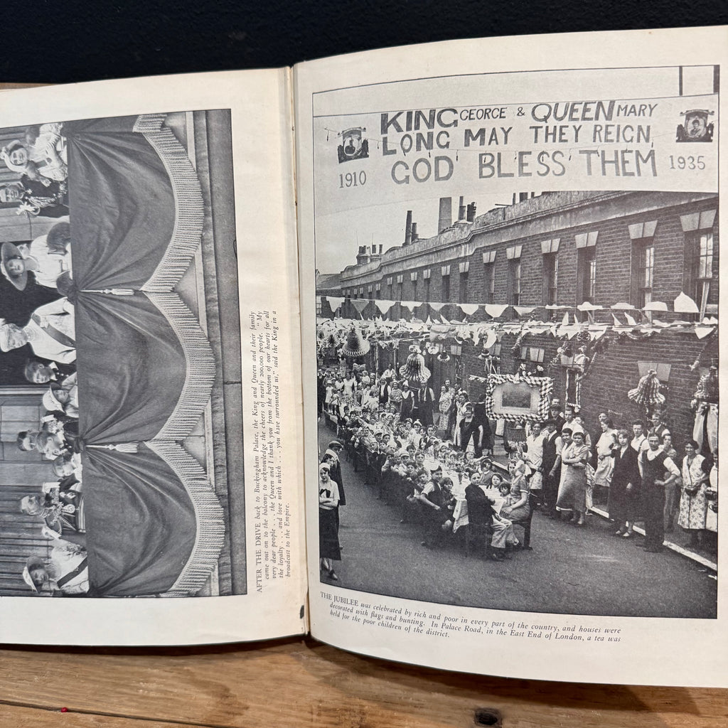 1935 "The Story of Twenty Years" Royal Silver Jubilee Illustrated History Book