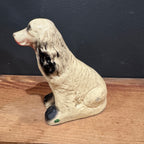Vintage Chalkware Spaniel Dog Figurine