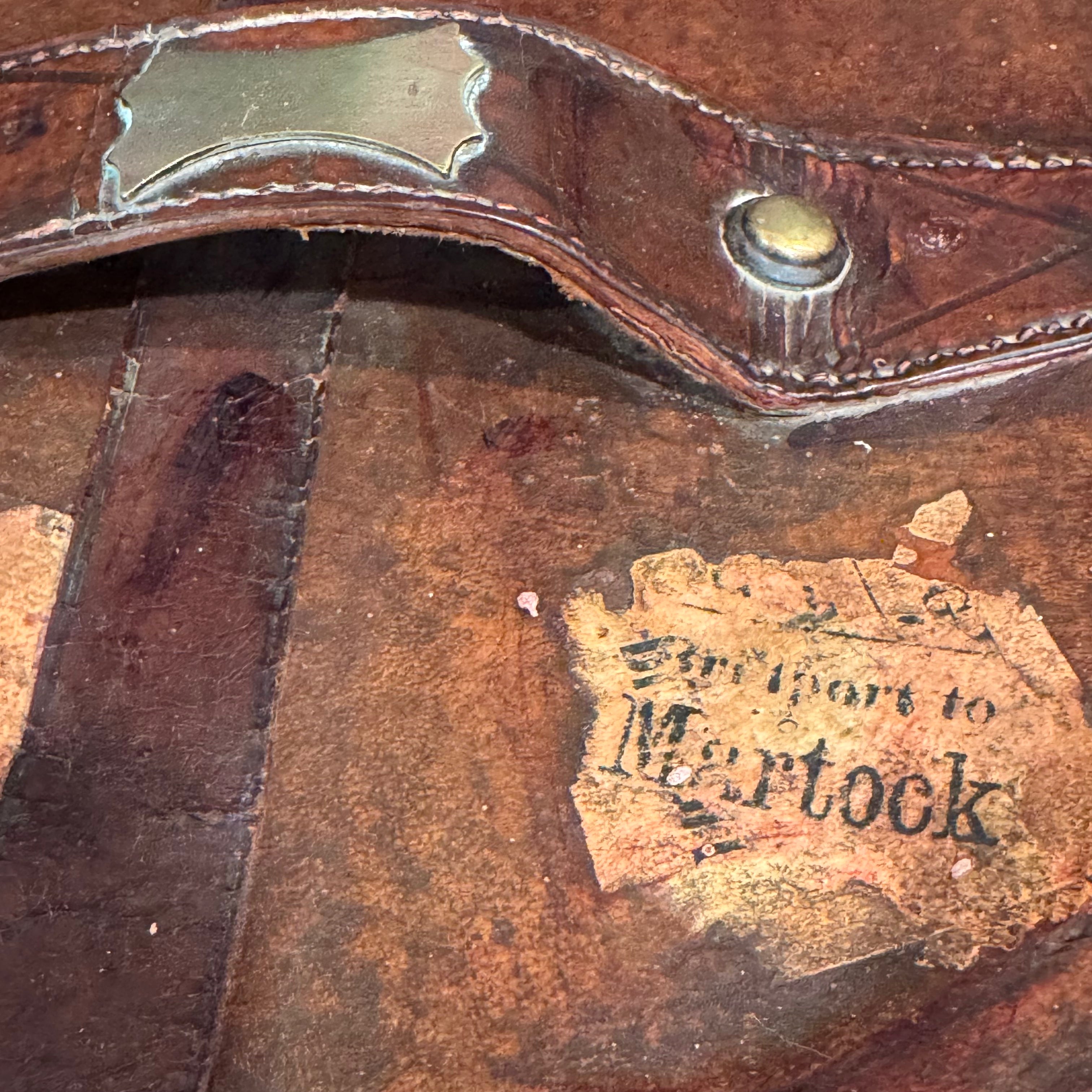 Antique Scottish P.D. Purves Silk Top Hat with Original Leather Travel Case & Key – Edinburgh c. 1890