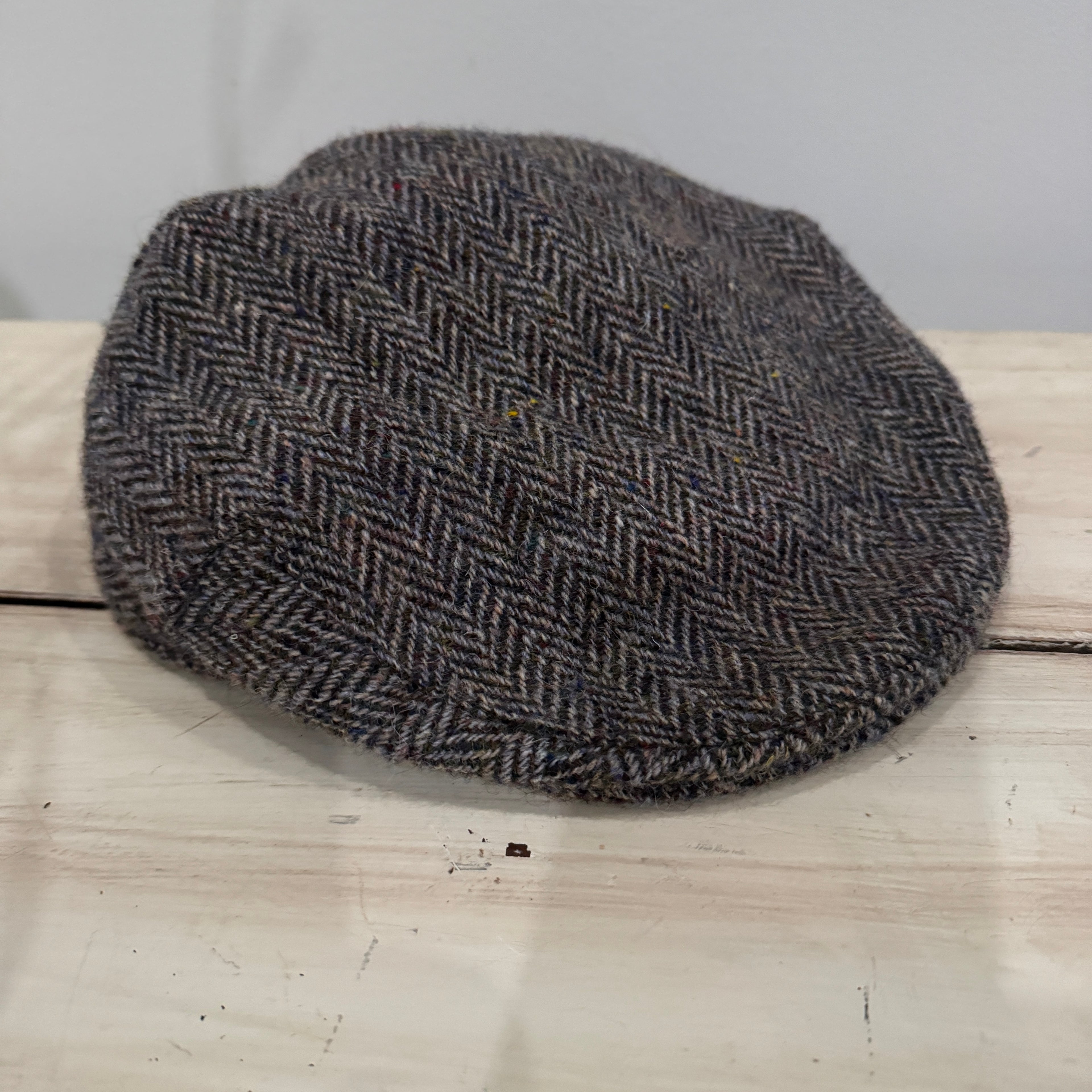 Vintage Harris Tweed Flat Cap