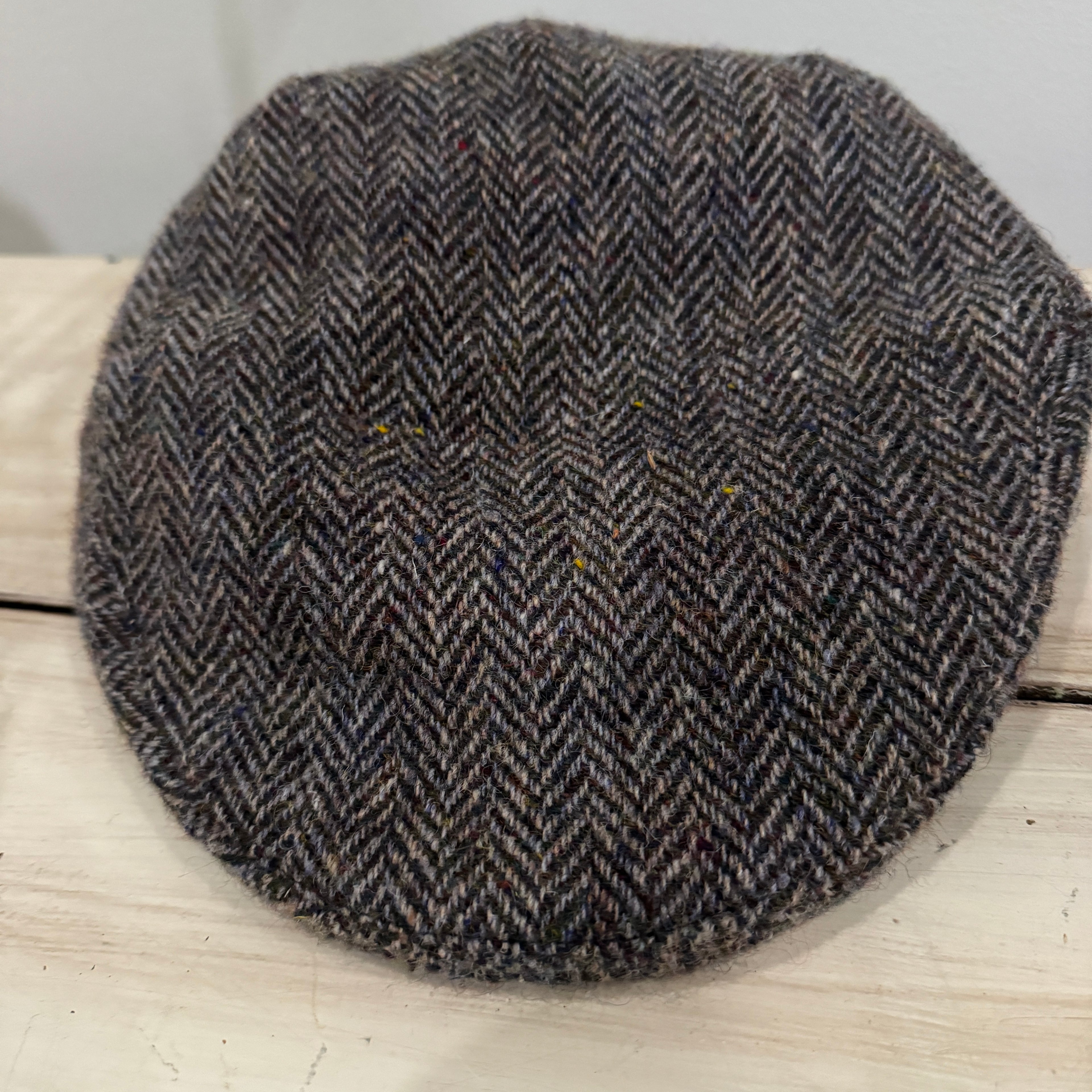 Vintage Harris Tweed Flat Cap