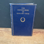 1912 First Edition The Oxford Book of English Verse | Arthur Quiller-Couch | Oxford Clarendon Press