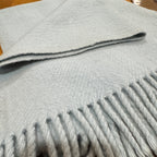 Aqua Wool Lap/Pram Throw