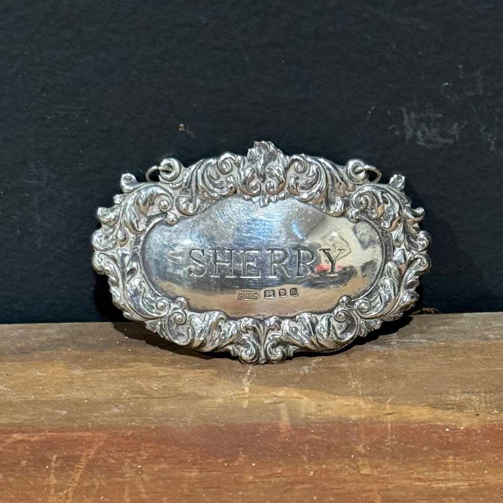 English Decanter Labels