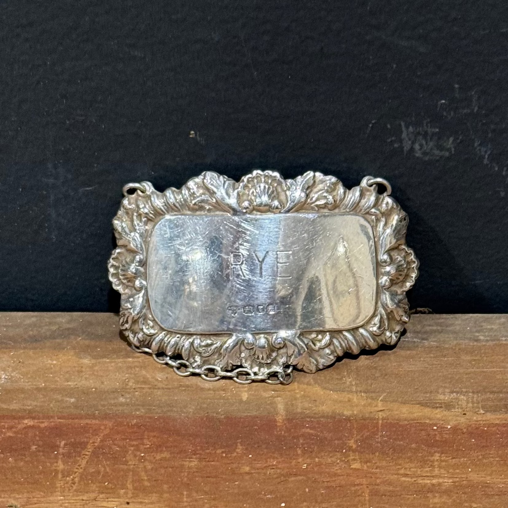 English Decanter Labels