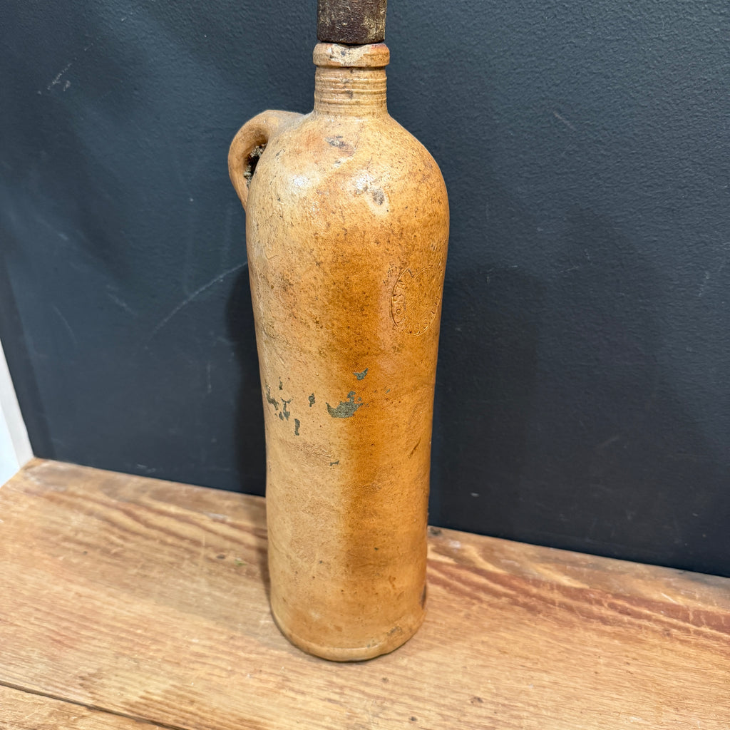 Antique Selters Nassau German Mineral Water Bottle With Original Stopper