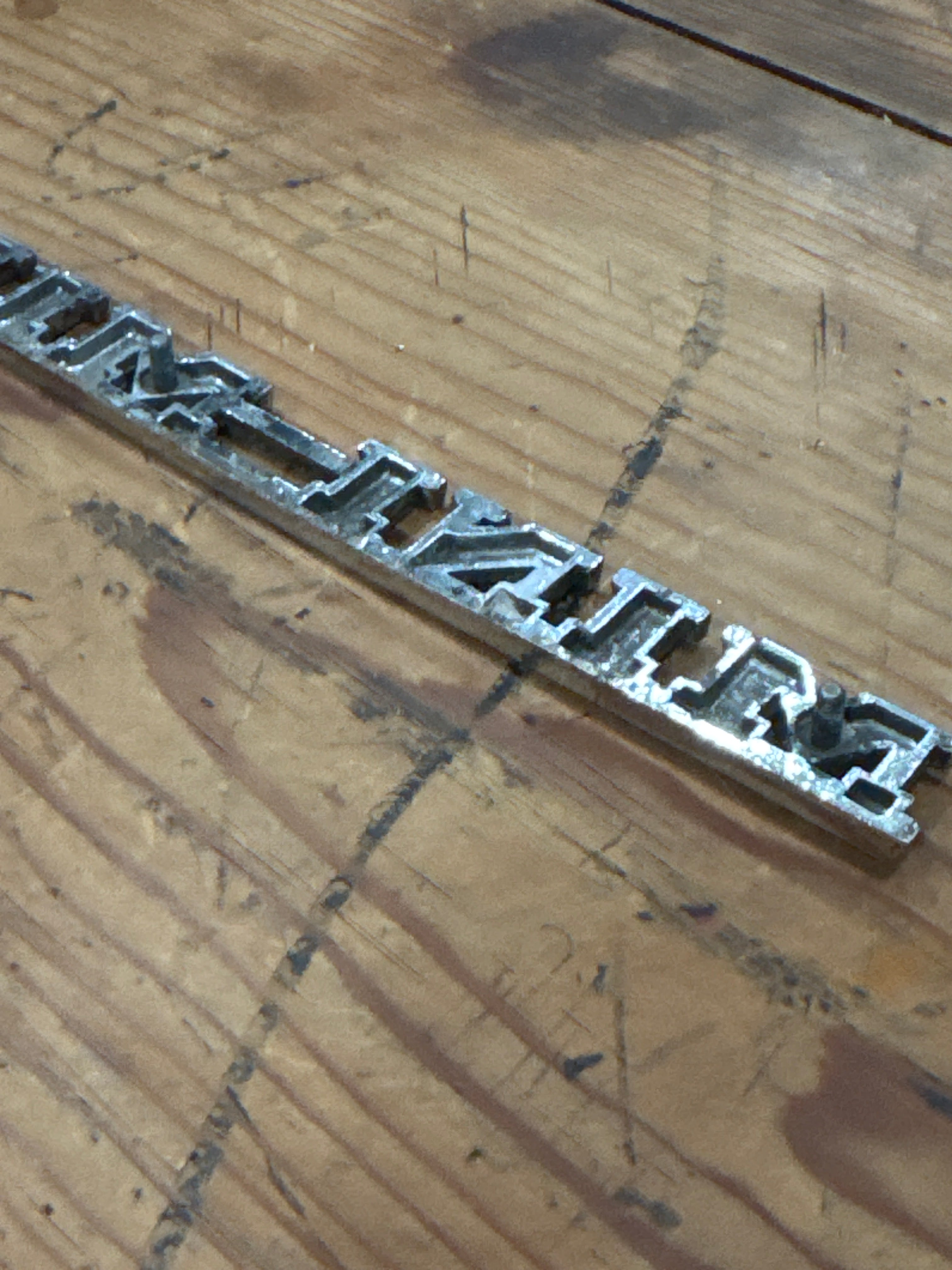 Vintage British Mini Minor Bonnet Badge