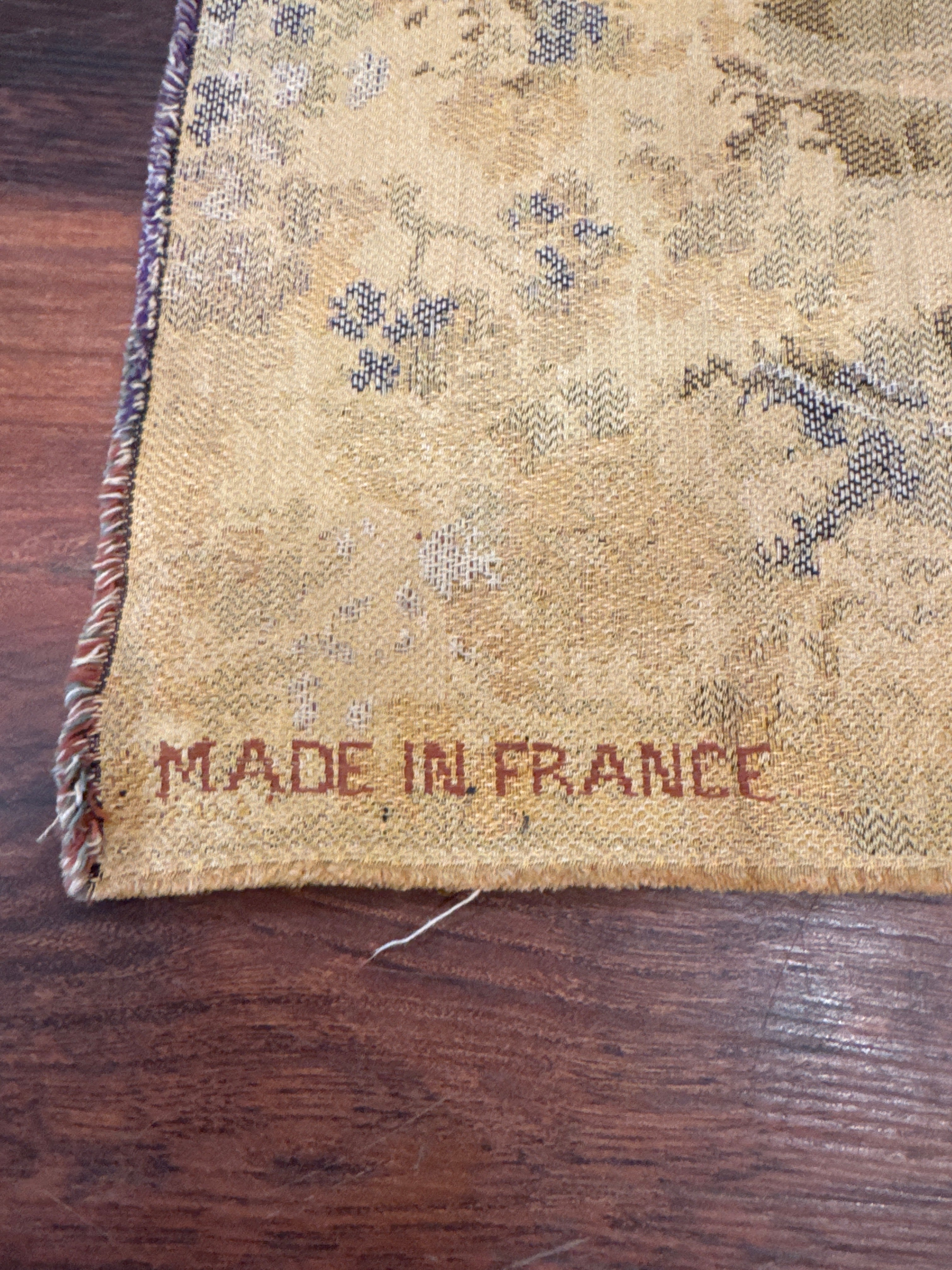 French Pastoral Tapestry Panel, Made in France