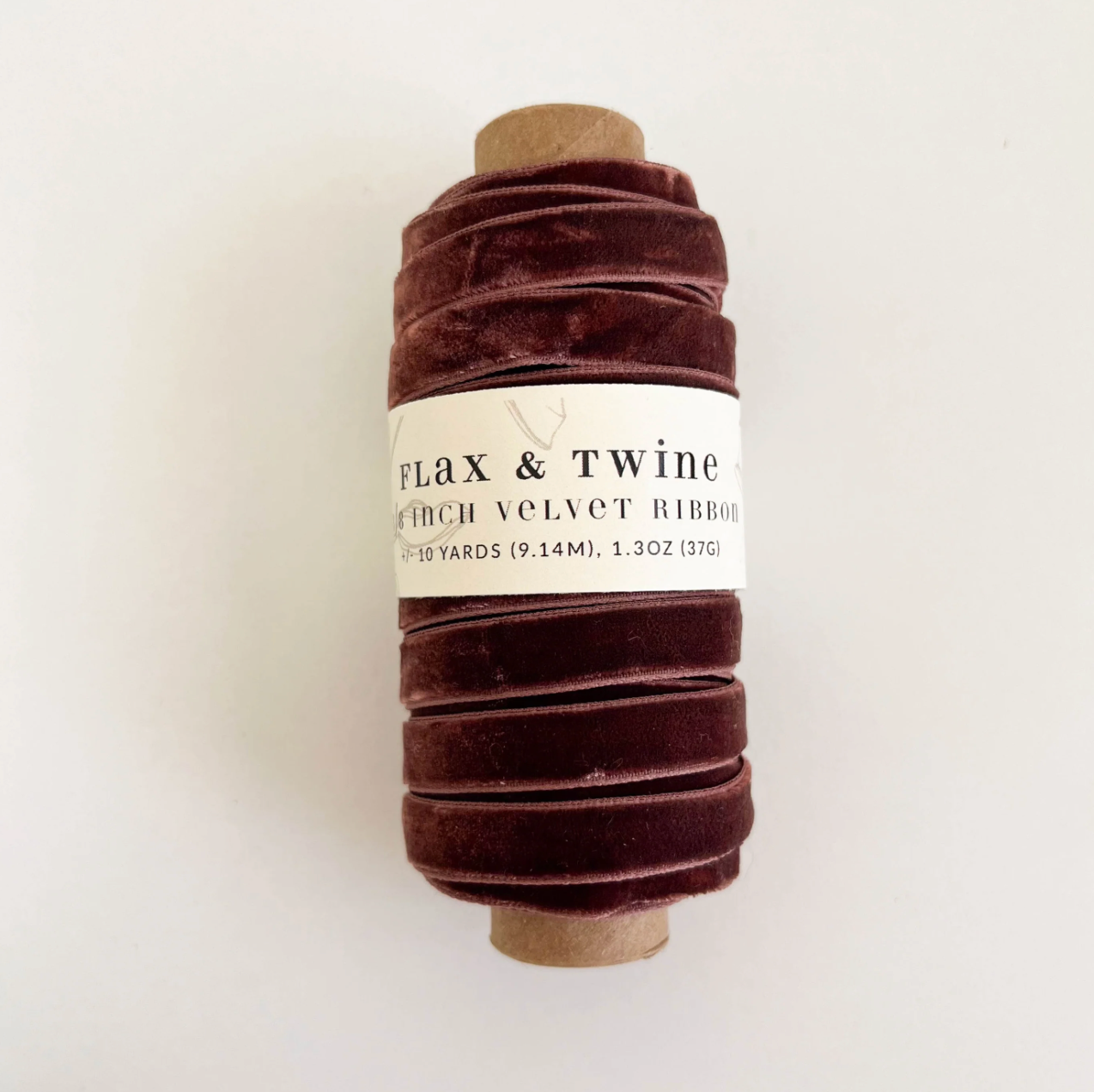 3/8" Velvet Ribbon - 10 Yards