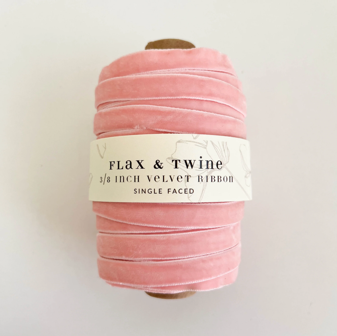 3/8" Velvet Ribbon - 30 yards