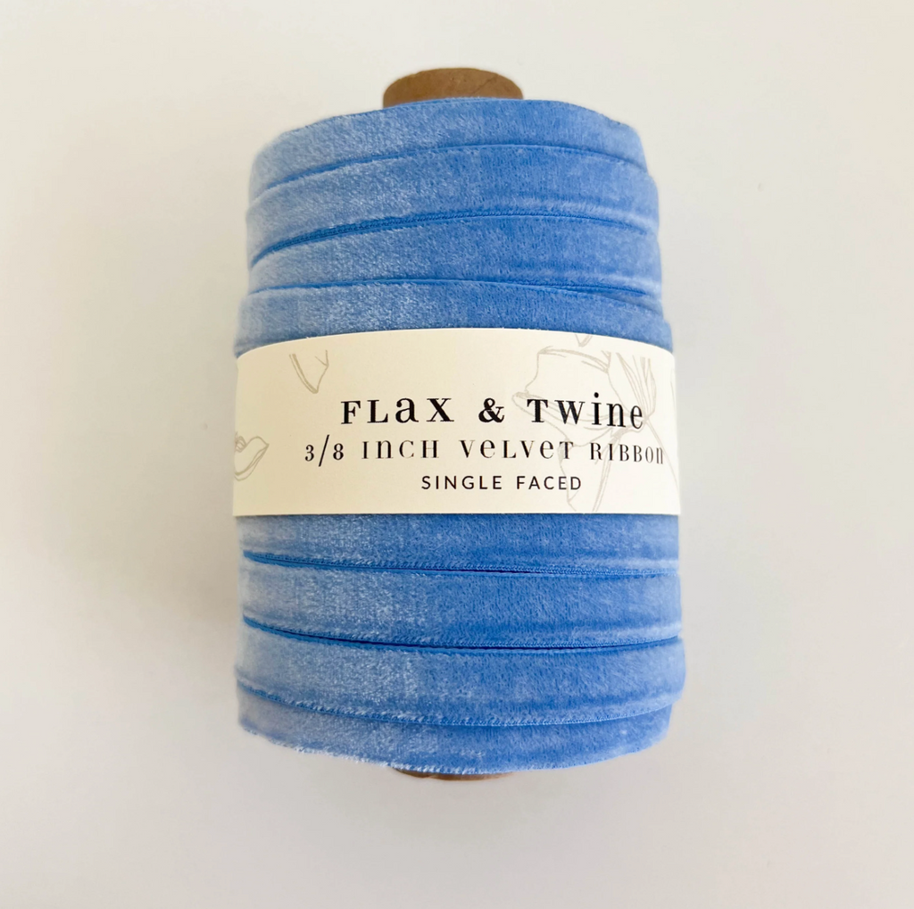 3/8" Velvet Ribbon - 30 yards