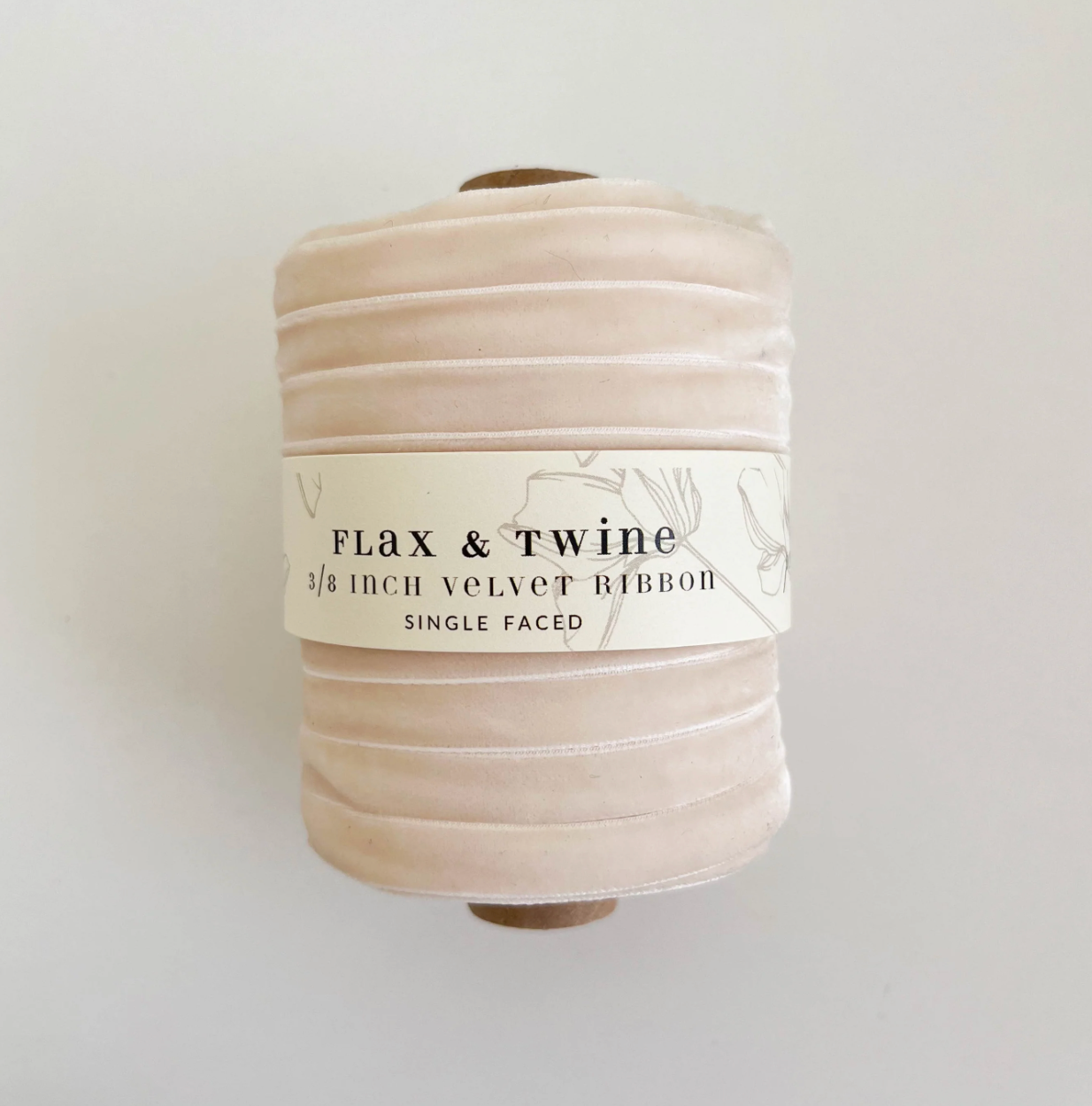 3/8" Velvet Ribbon - 30 yards