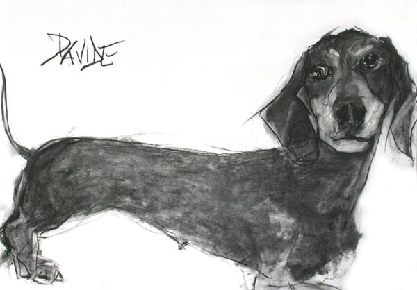 Valerie Davide "Guiness IV" Greeting Card