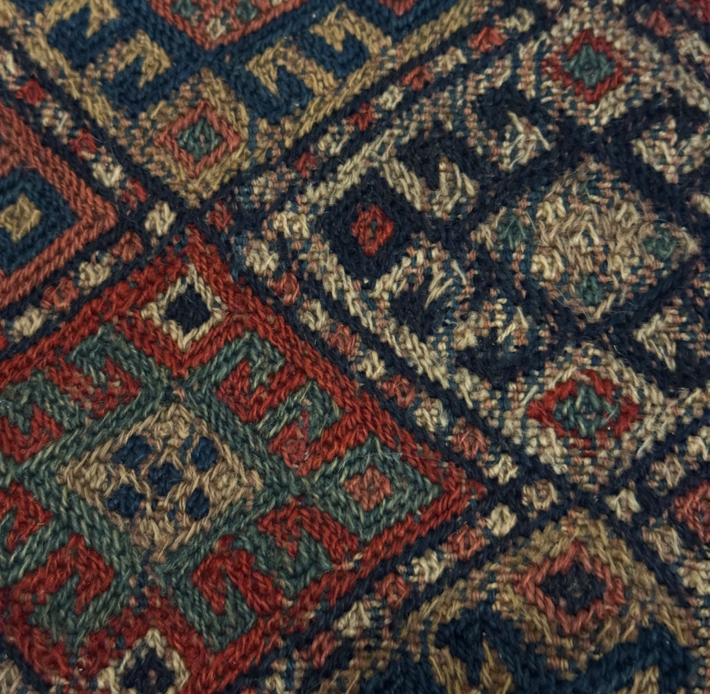 Antique Persian Wool Mat