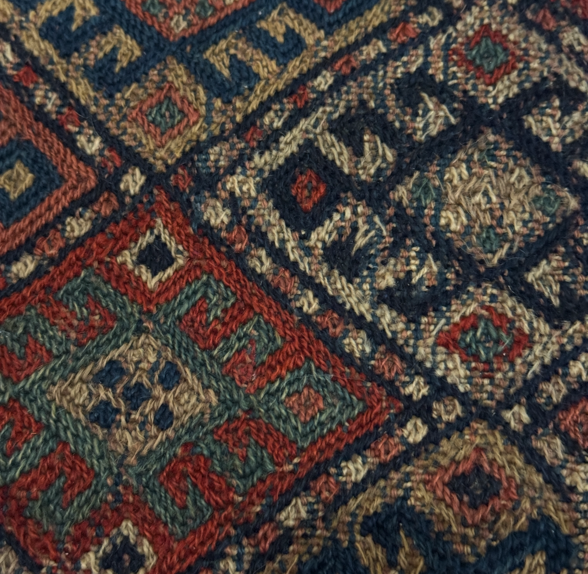 Antique Persian Wool Mat