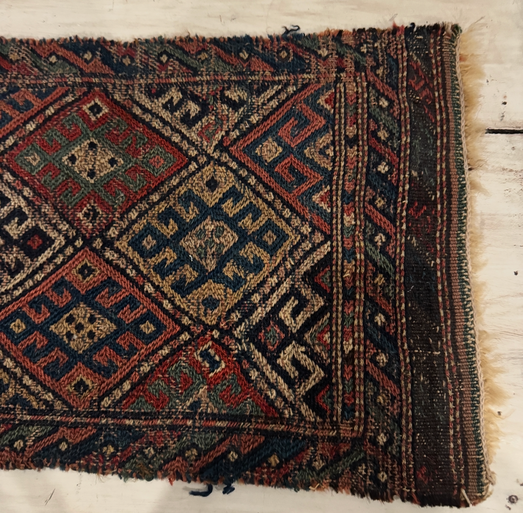 Antique Persian Wool Mat