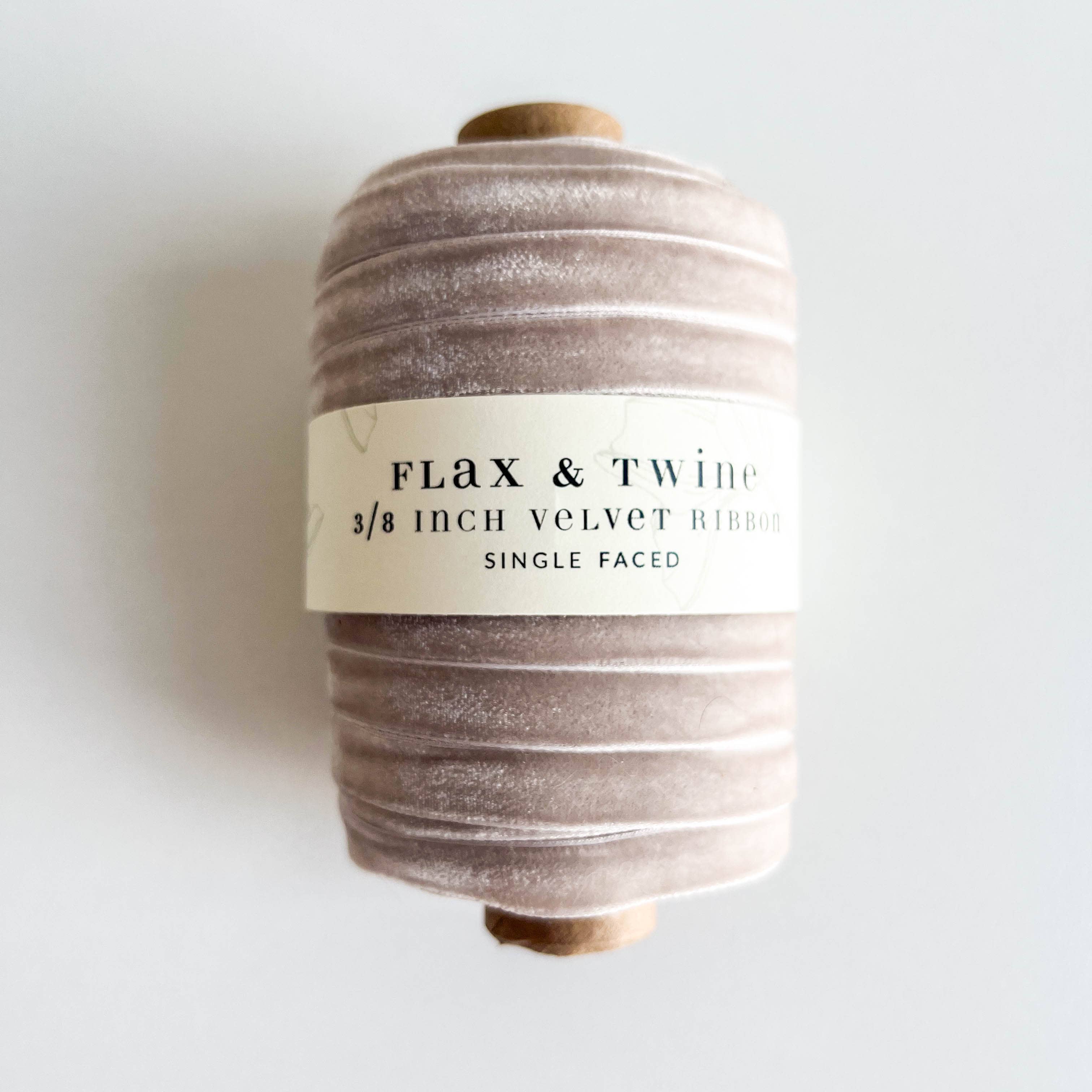 3/8" Velvet Ribbon - 30 yards
