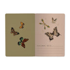A5 Notebook - Butterflies and Berries