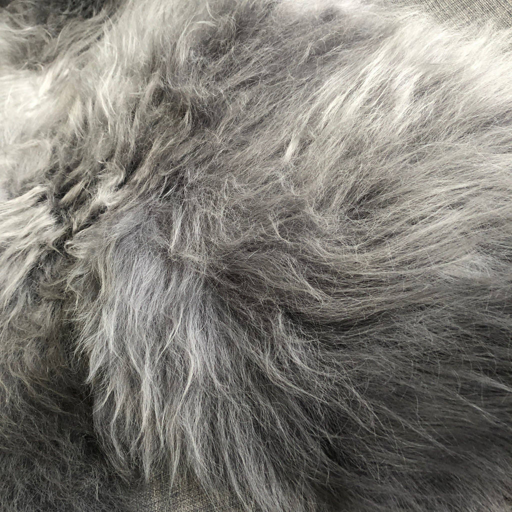 Swedish Sheepskin Rug - Slate Grey