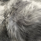 Swedish Sheepskin Rug - Slate Grey