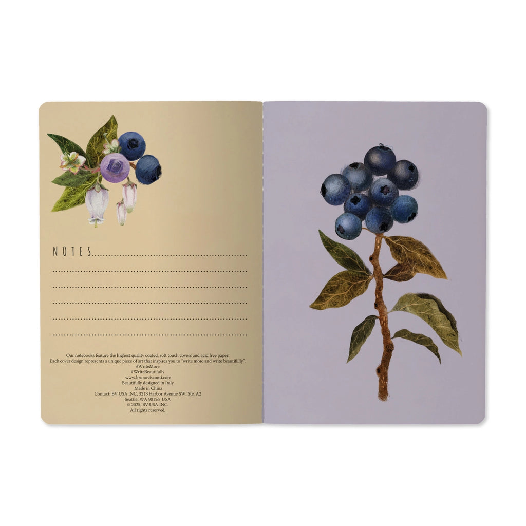 A5 Notebook - Wild Blueberry