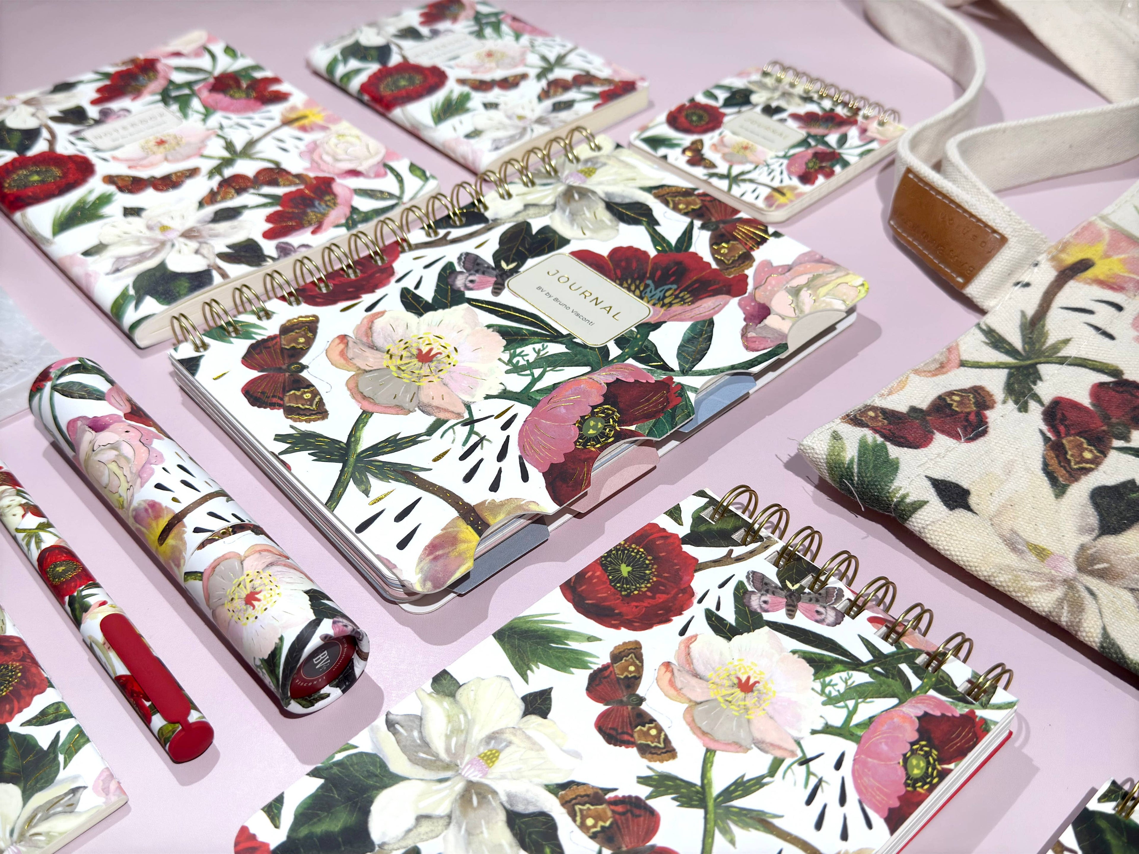 Peonies A6 Passport Notebook