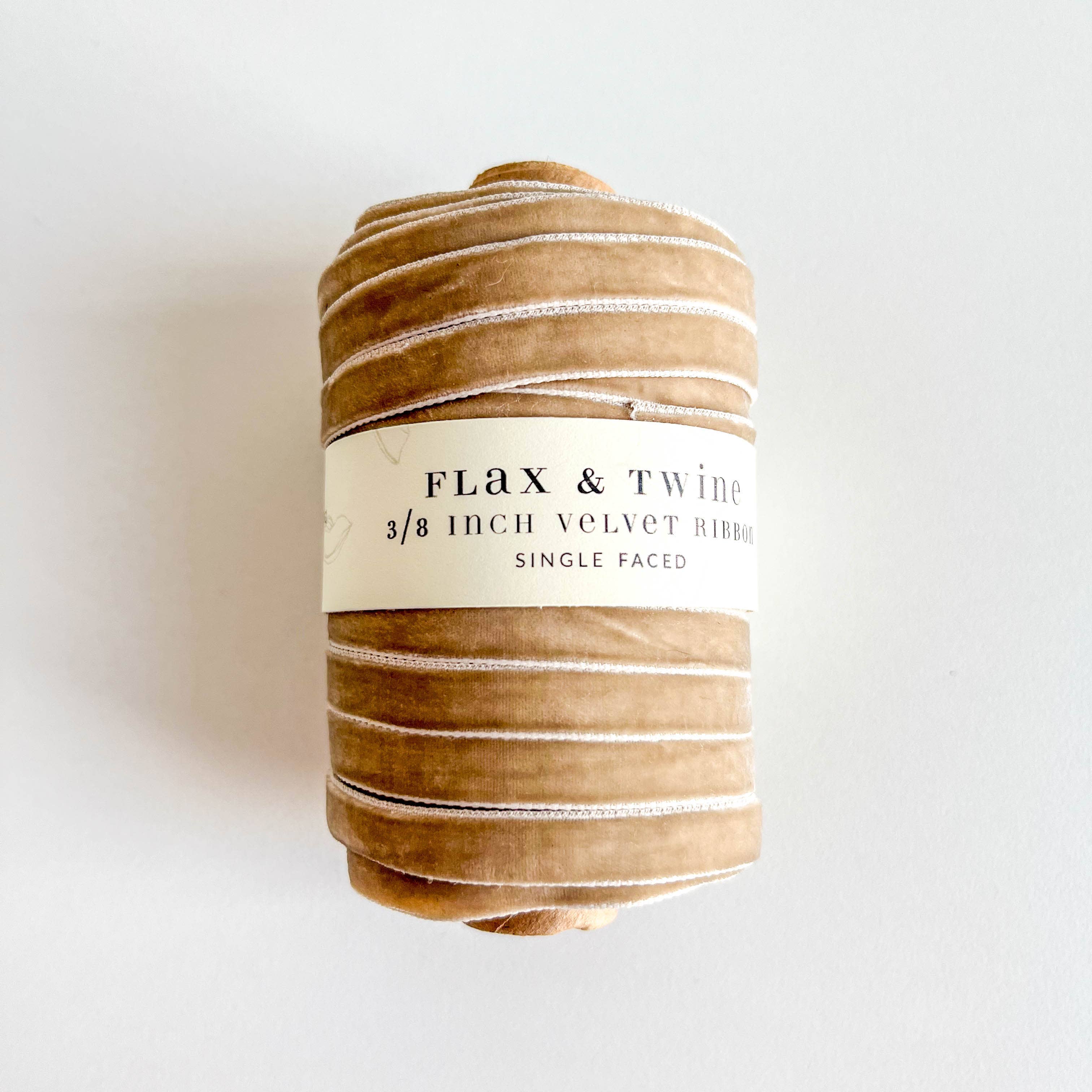 3/8" Velvet Ribbon - 30 yards