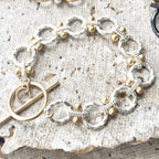 Matte Toggle Bracelet