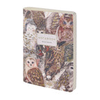 Vegan Leather A6 Passport Notebook - Owls