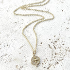 Queen Bee Crystal Pendant Necklace