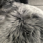 Swedish Sheepskin Rug - Slate Grey