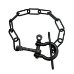 Matte Black Industrial Pavé Bracelet