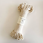Flax & Twine 5mm Brenn Twisted Cotton Rope
