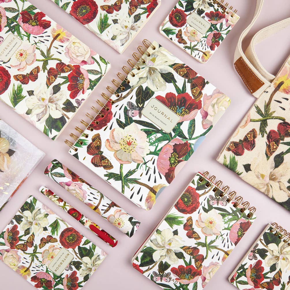 Peonies A6 Passport Notebook