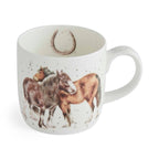 Royal Worcester Rw-Wrendale Designs Horses Mug 11Oz.