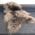 Icelandic Sheepskin Rug Taupe Medium