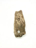 Necklace Queen Elizabeth,Double Sided Bezel,Paper Clip Chain