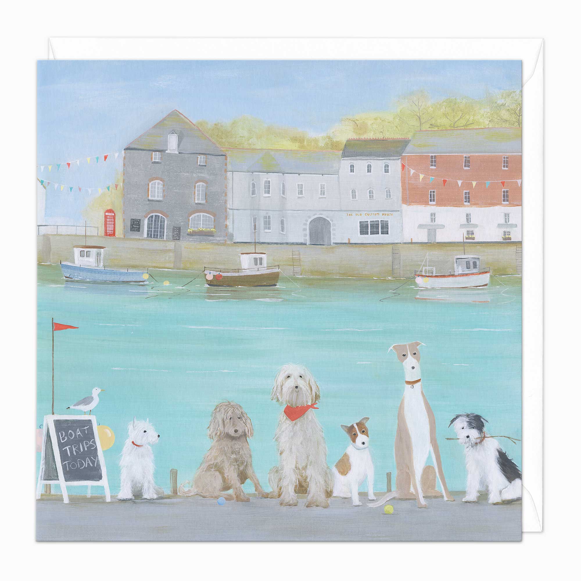 Boat Trip Art Card