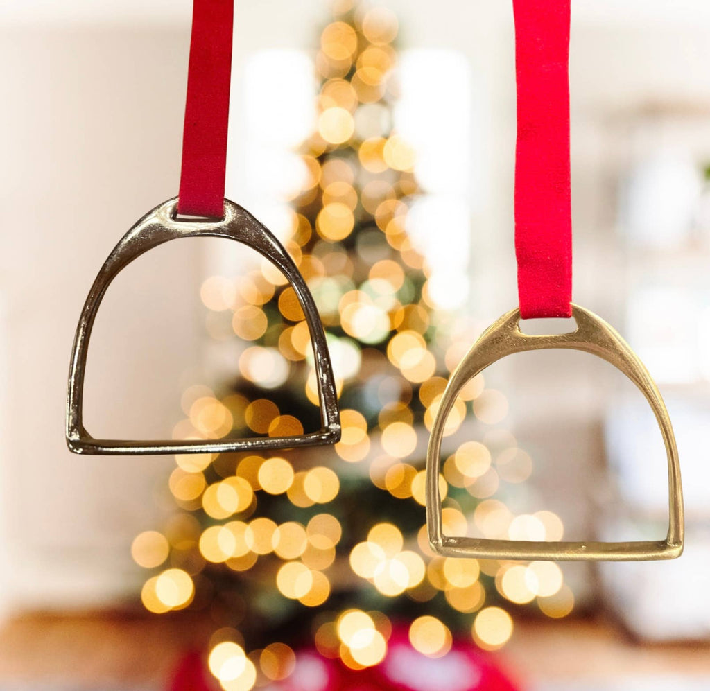 Equestrian Stirrup Iron Christmas Ornament 