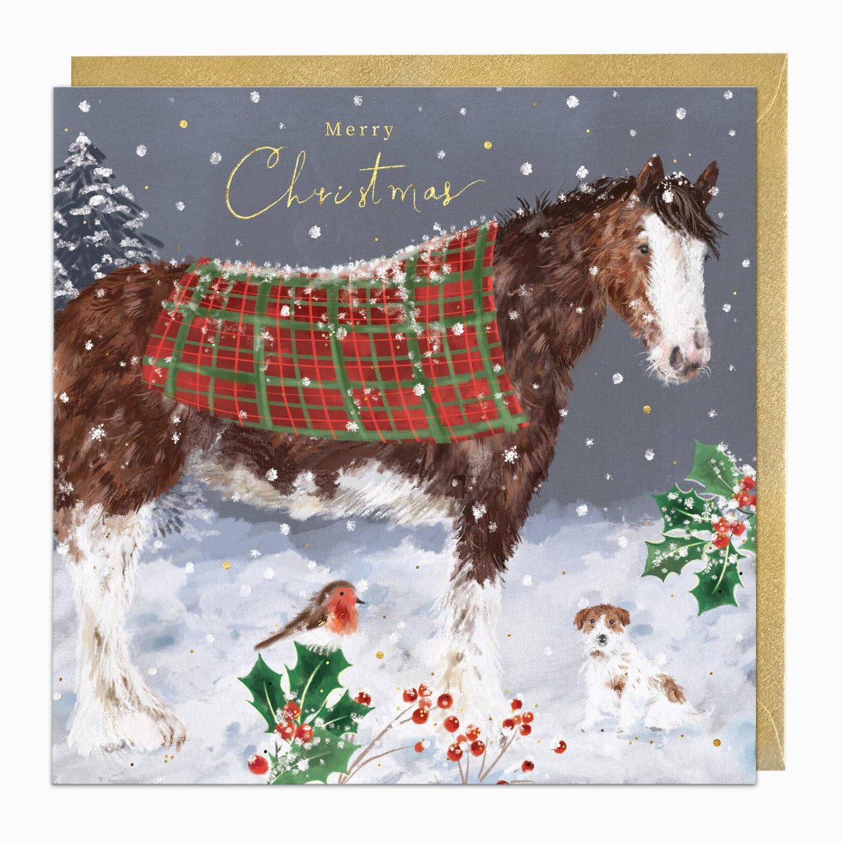 Clydesdale & Friends Christmas Card
