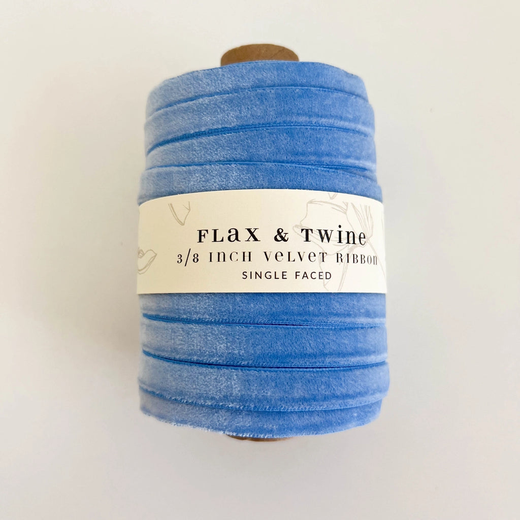 3/8" Velvet Ribbon - 10 Yards