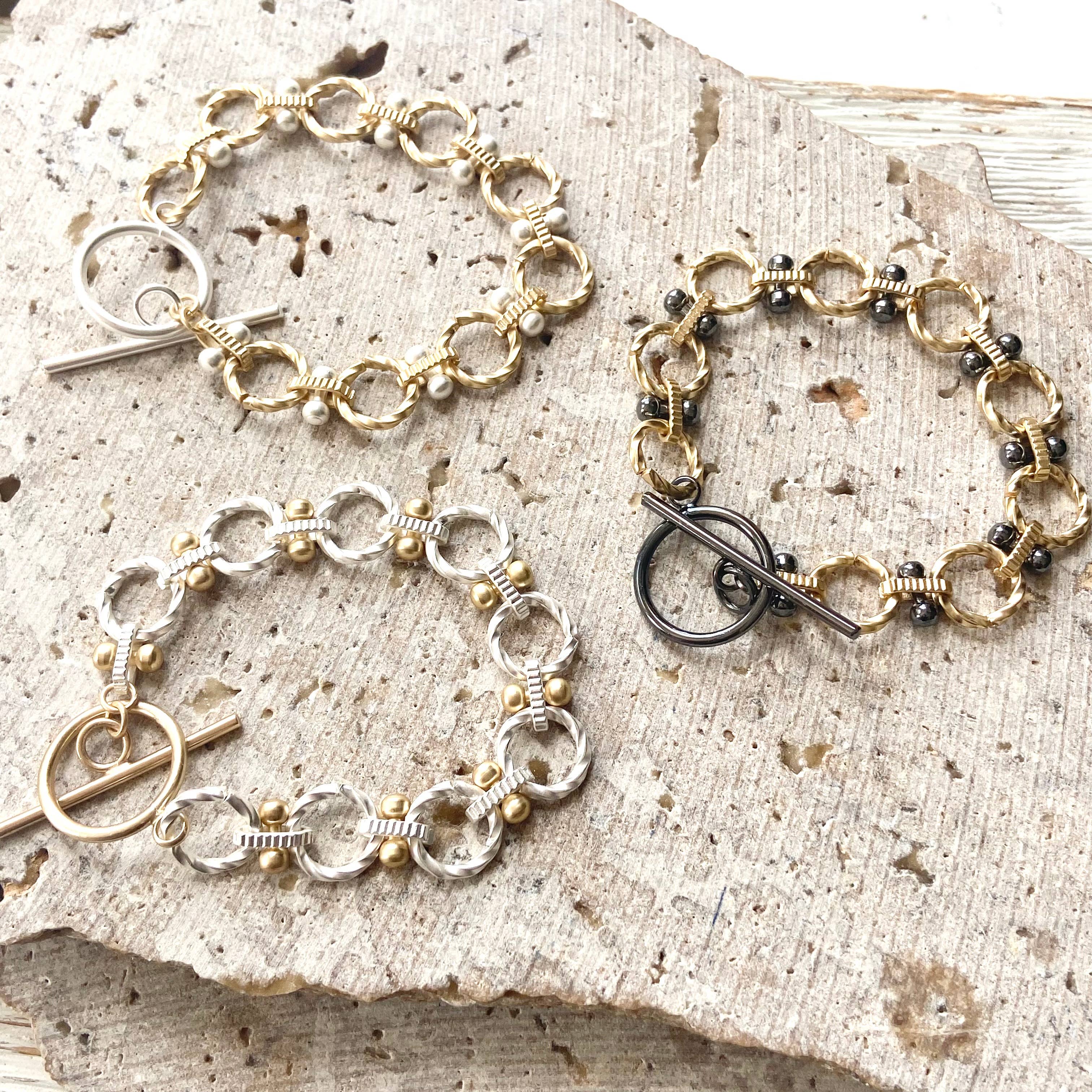 Matte Toggle Bracelet