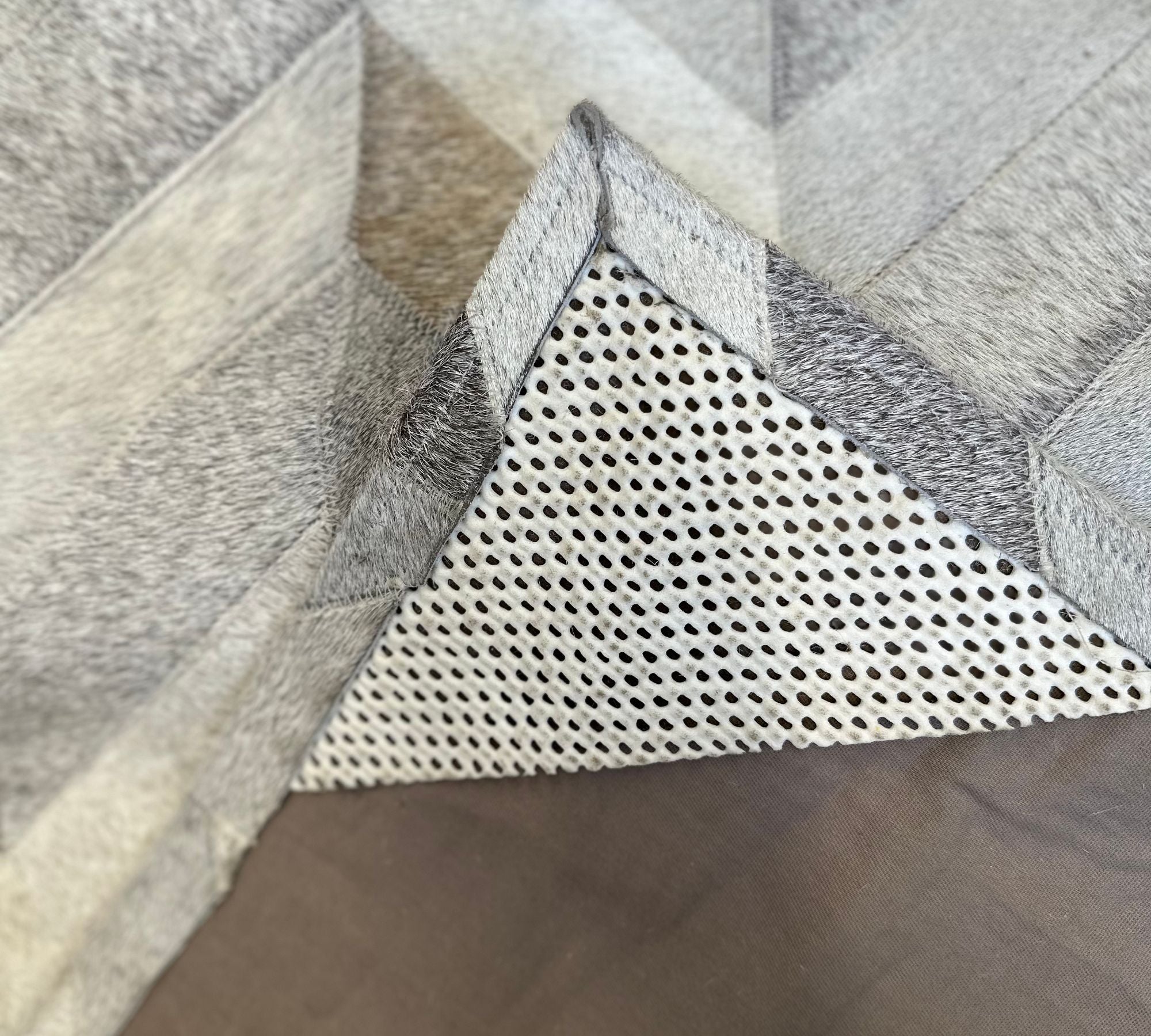 Chevron Cowhide Rug 6' x 8'