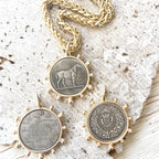 French Coin Necklace