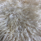 Icelandic Curly White Natural Sheepskin