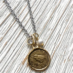 Farthing Coin Necklace