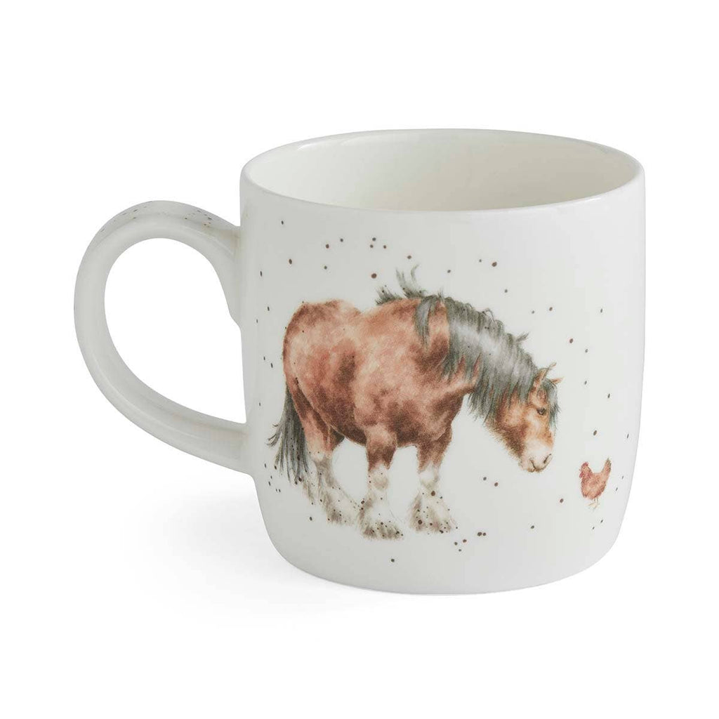 Royal Worcester Rw-Wrendale Designs Horses Mug 11Oz.