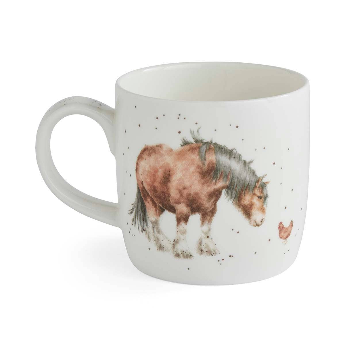 Royal Worcester Rw-Wrendale Designs Horses Mug 11Oz.